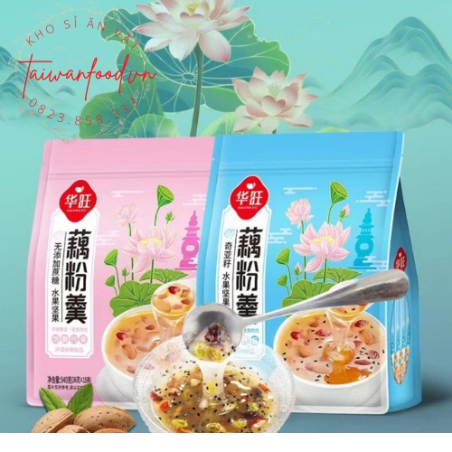 Bột củ sen mix hạt dinh dưỡng, dưỡng nhan thanh mát tiện lợi - ảnh sản phẩm 6