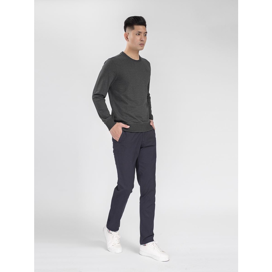 Áo thun nam bo gấu ARISTINO ASW011W8 dày dặn, chất liệu cotton tự nhiên, co giãn thoái mái