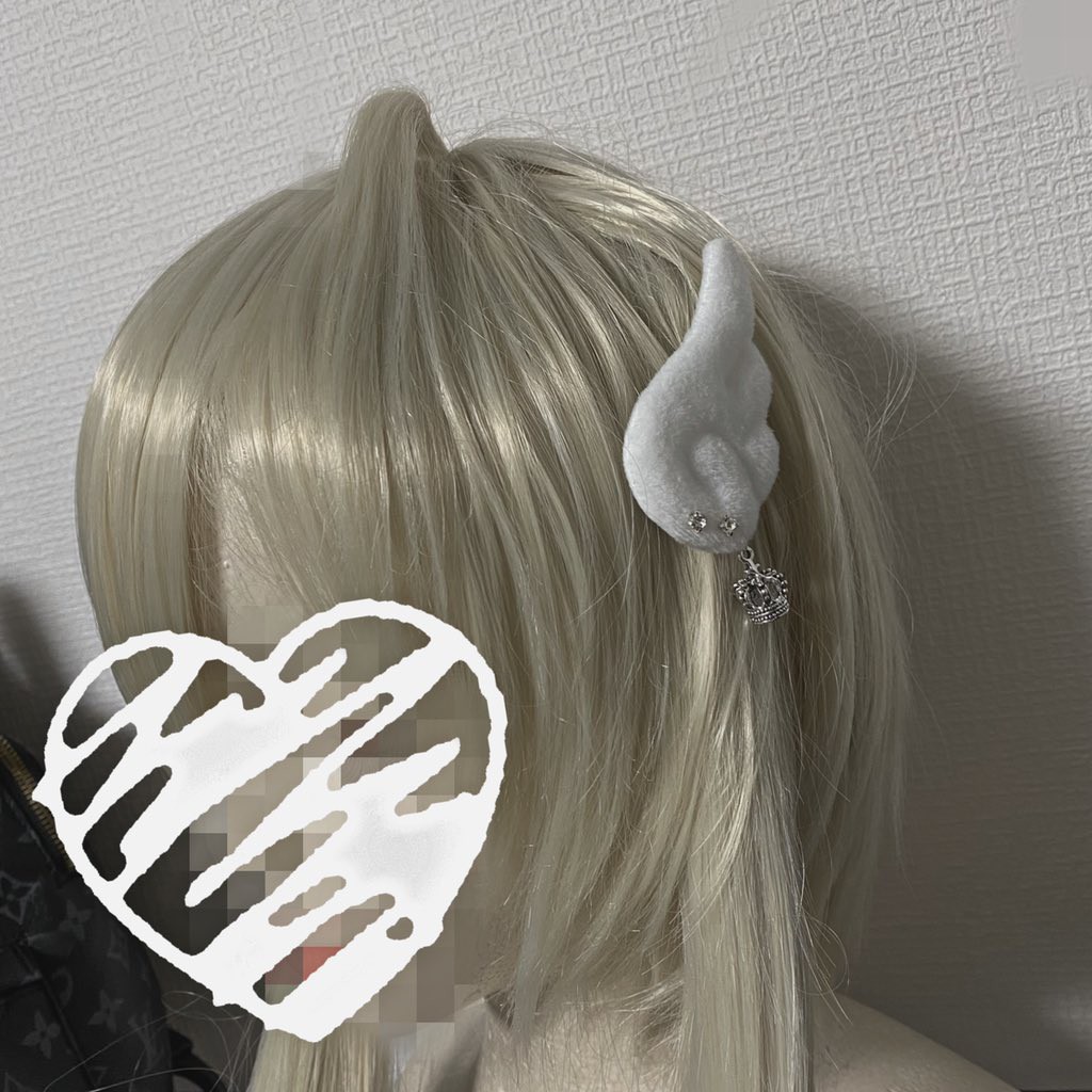 Kẹp Tóc Hình Cánh Thiên Thần Đính Đá Phong Cách Harajuku