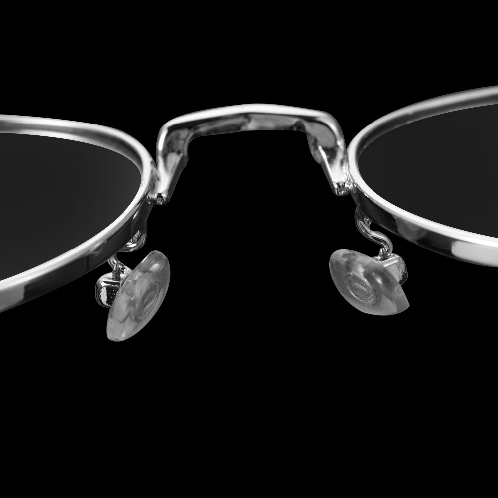 Set 10 cặp đệm mũi silicon mềm 13mm có ốc vít chống trượt dùng cho mắt kính