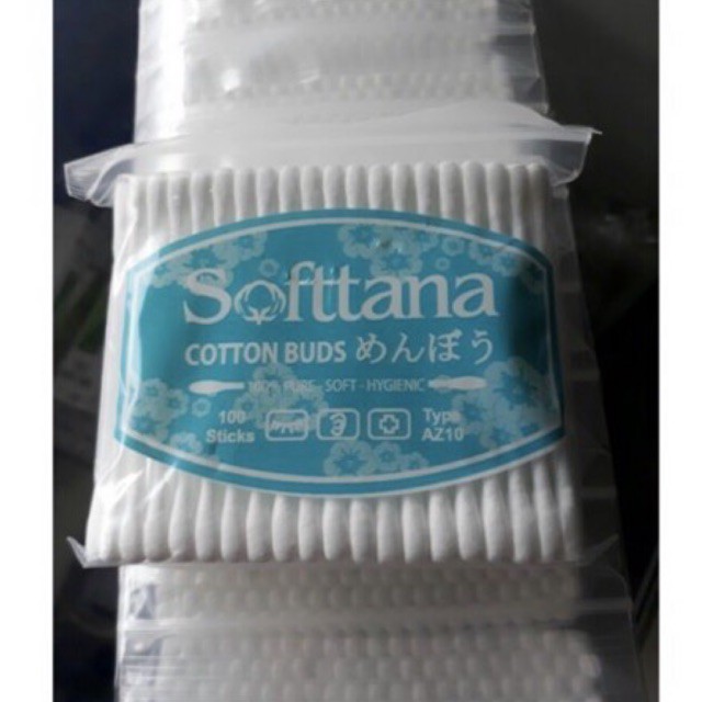 Gói 100 Que Tăm Bông Người Lớn Tân Á