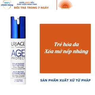 [HÀNG CÔNG TY] Tinh Chất Dưỡng Da Ngăn Ngừa Lão Hóa URIAGE AGE PROTECT SERUM INTENSIF MULTI-ACT 30ml