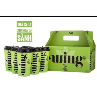 TRÀ SỮA HÒA TAN WINGS-HỒNG TRÀ(LỐC 6 CỐC)