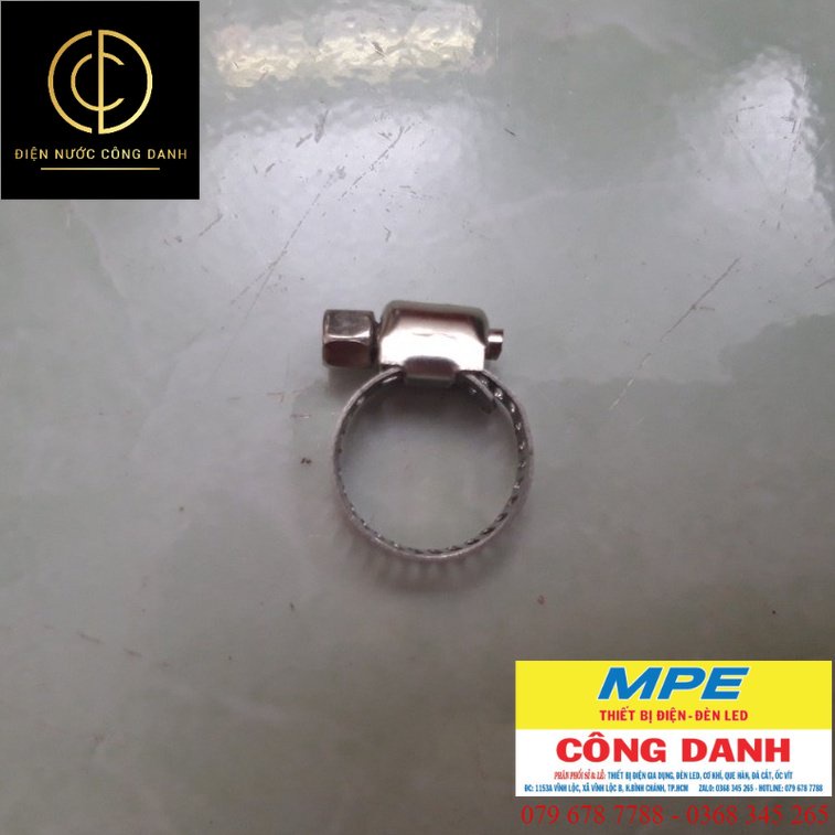 Đai xiết cổ dê inox độ xiết từ 8-16mm