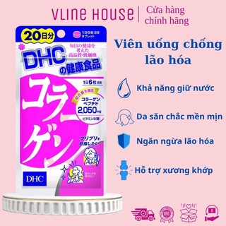Viên uống chống lão hóa - đẹp da DHC Collagen Nhật Bản