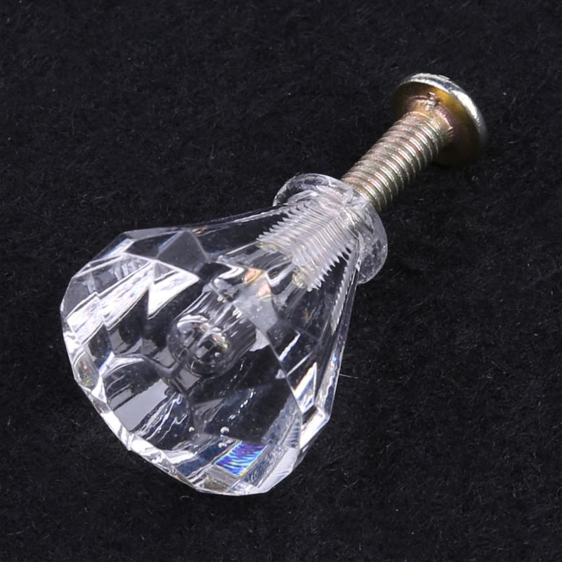 Tay Nắm Cửa Tủ Bằng Acrylic Trong Suốt 19mm