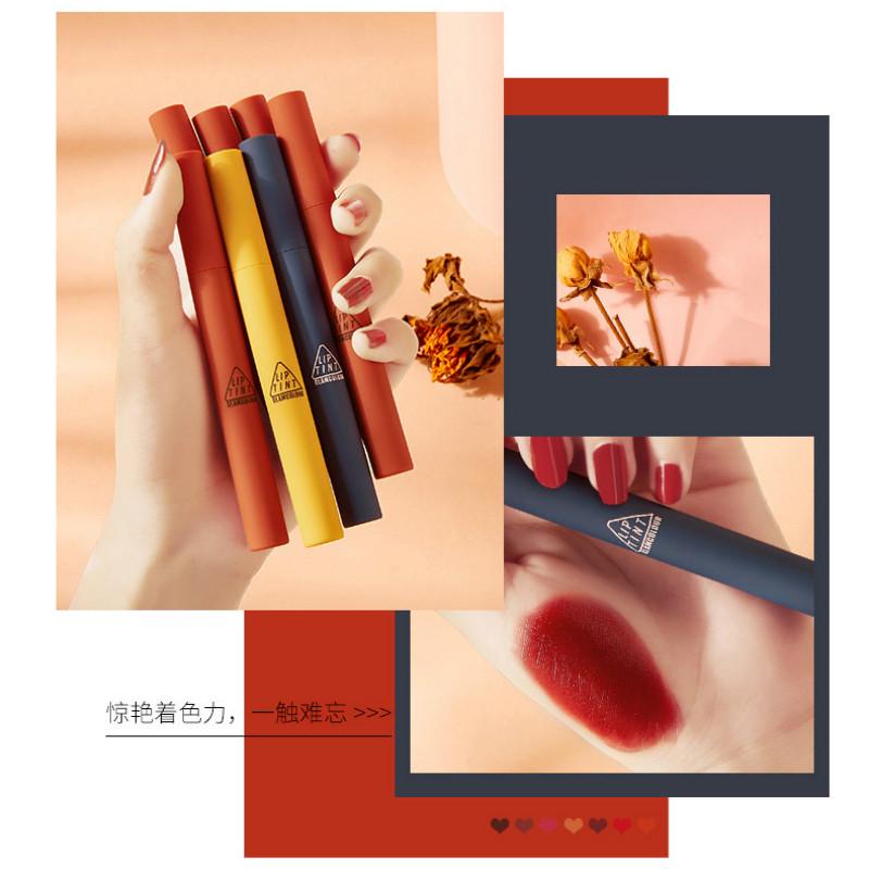 [Hàng mới về] Son kem lì chống thấm nước chống phai màu tiện dụng cho học sinh trang điểm | BigBuy360 - bigbuy360.vn