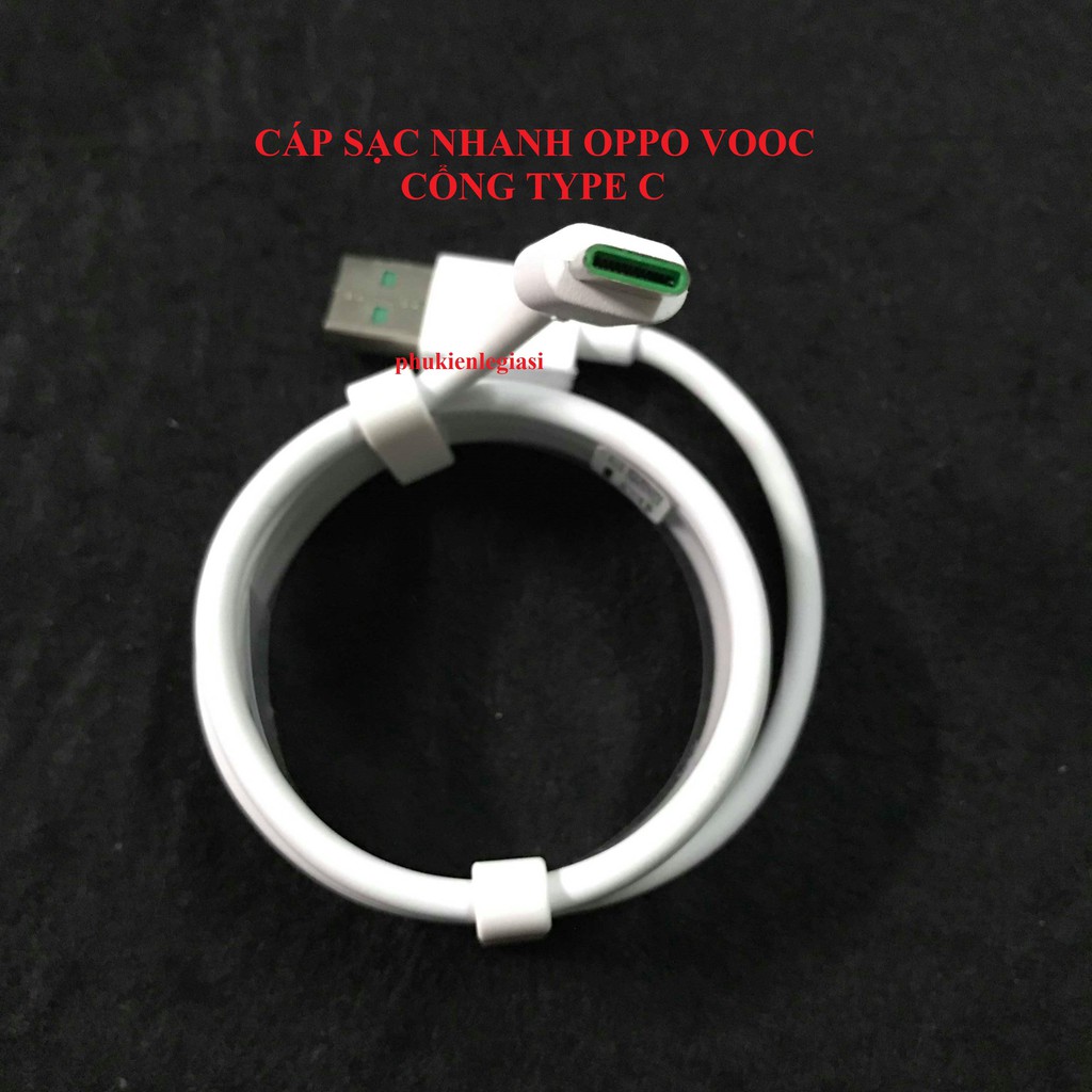 Cáp sạc Oppo Vooc chui Micro usb và Type C