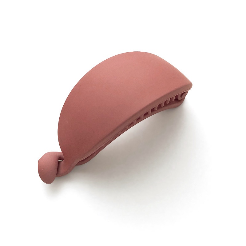 Kẹp Tóc Càng Cua Hình Trái Chuối Màu Kẹo Dễ Thương Thời Trang Cho Nữ