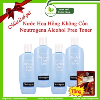 [ CHÍNH HÃNG ] Nước Hoa Hồng Không Cồn NEUTROGENA ALCOHOL FREE TONER 250ml