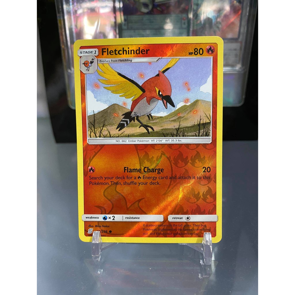 [ Dưa Hấu Yugioh ] Lá bài thẻ bài Pokemon Fletchinder