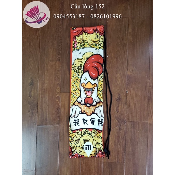 Túi nhung đựng vợt cầu lông chính hãng Ta-an.