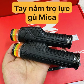 [CÓ VIDEO] Bao tay tay nắm trợ lực tay lái gù mica cực bám và đầm tay cho xe máy - Đèn xe Việt