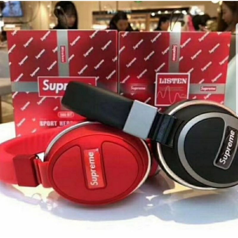 Băng Đô Supreme Siêu Bass + Radio Fm + Chức Năng Nhớ Đen