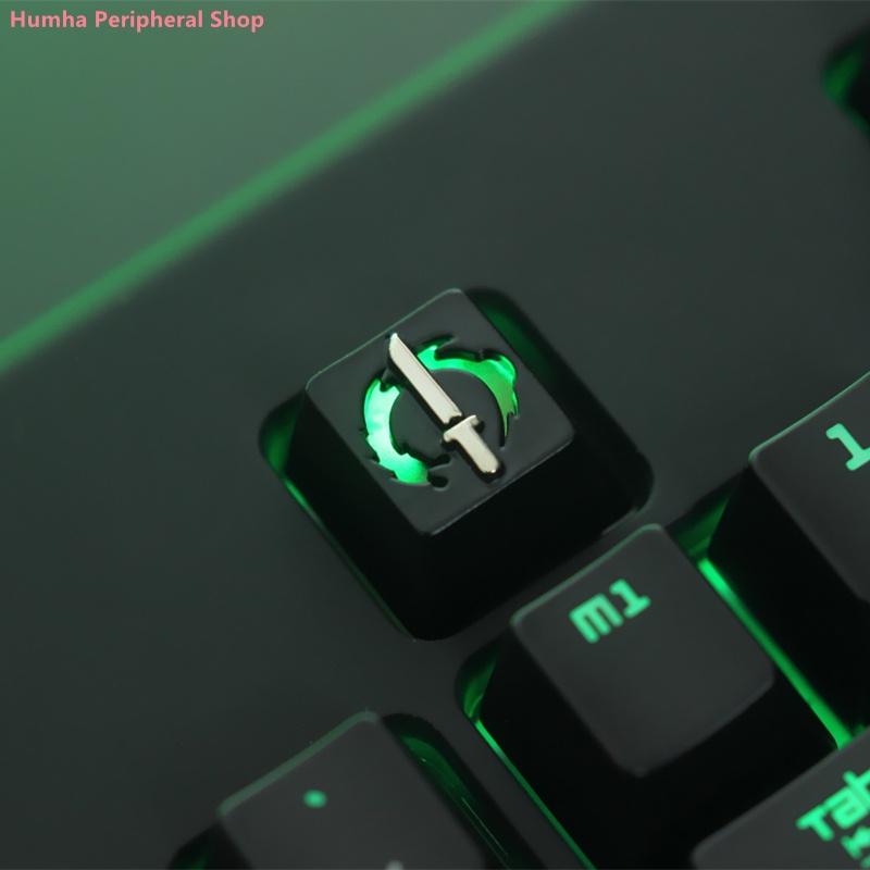 Nắp Kim Loại Trong Suốt Cho Bàn Phím Cơ Chơi Game