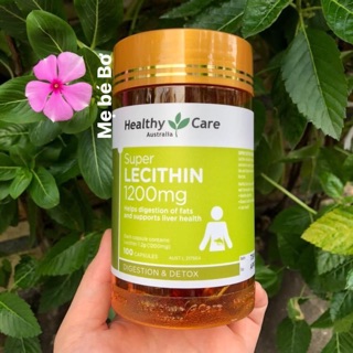 Viên uống Mầm Đậu Nành Lecitin Healthy Care Úc 100 viên