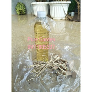 Tinh dầu SẢ JAVA nguyên chất nhà nấu chai 500ml