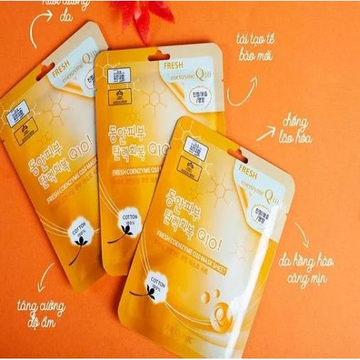 Mặt nạ dưỡng da chiết xuất từ sữa ong chúa 3W CLINIC FRESH ROYAL JELLY MASK SHEET 10 miếng / hộp