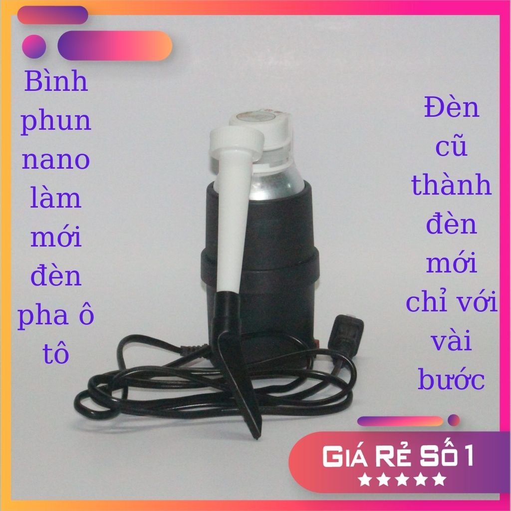 Sáng Như Mới Vệ Sinh Đánh Bóng Và Phục Hồi Choá Đèn Pha ô tô phủ nano Công Nghệ cao bảo vệ bề mặt đèn pha trên 5nam