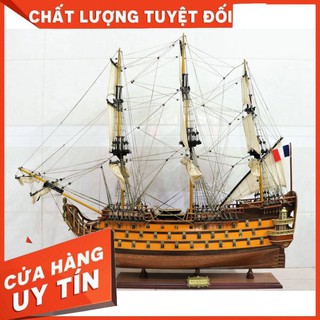Mô Hình Thuyền Chiến Anh HMS VICTORY Dài 93cm Gỗ Căm Xe Sang Trọng Cao Cấp