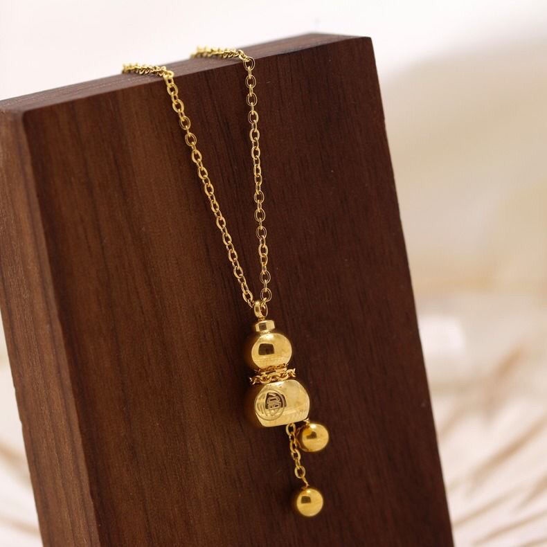 [FreeShip] Dây chuyền nữ titan hồ lô X2-201 - CAM KẾT KHÔNG BAY MÀU