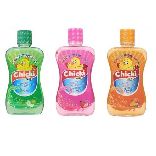 Nước súc miệng trẻ em Chicki 250ml