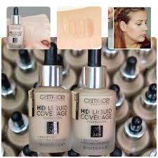 Kem nền  Catrice HD Liquid Coverage Foudation, không trôi, đều màu - chính hãng - Đức, không xuông tone 24h (GIÁ SỐC)