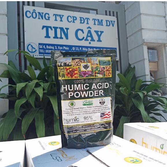 Phân hữu cơ Humic Acid Powder (Phân Bón Kích Rễ Humic)