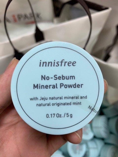 [Chính hãng][New] [Best Seller] Phấn Phủ Bột Kiềm Dầu Innisfree No Sebum Mineral Powder