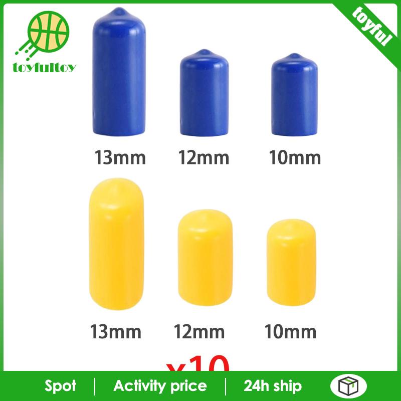 Set 10 Vỏ Bọc Bảo Vệ Đầu Cơ Bida Bằng Cao Su