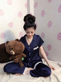 Đồ ngủ Pijama lụa satin siêu đẹp