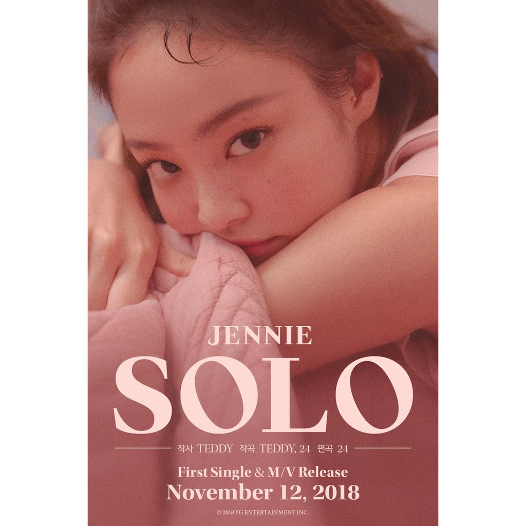 { YG Official - Có Sẵn/ Order} Jennie BlackPink ~ Solo