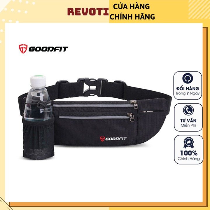 Túi đeo hông, đai đeo bụng chạy bộ có ngăn đựng nước GoodFit GF108RB _REVOTI
