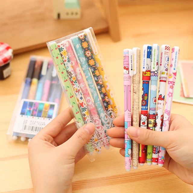 M100 Bộ 6 bút bi nước