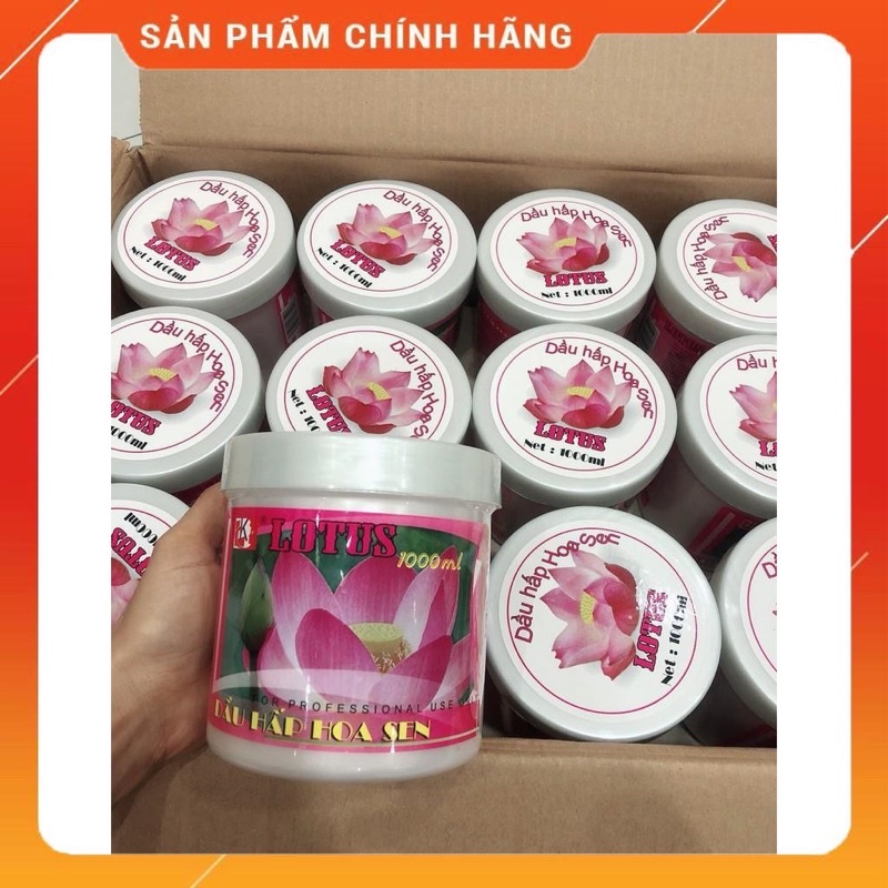 Dầu hấp dưỡng tóc Hoa Sen 500ml - 1000ml