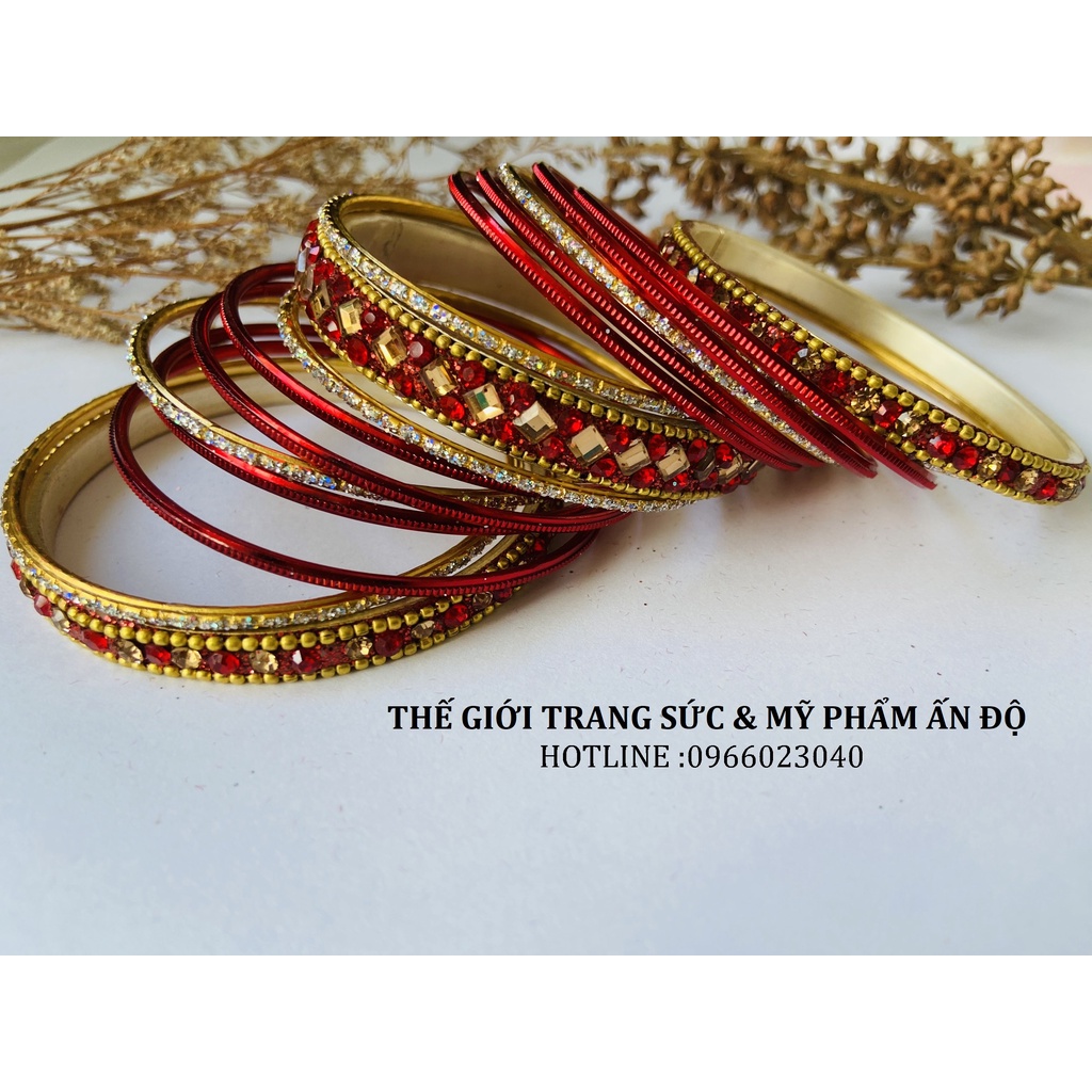 Vòng Tay Ấn Độ - Set 17 Chiếc