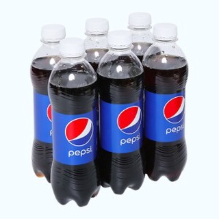 Lốc 6 chai nước ngọt pepsi cola chai 390ml