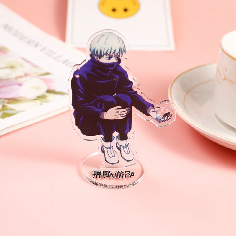 Mô hình đứng để bàn hình trang trí nhân vật Gojo Satoru trong Jujutsu Kaisen