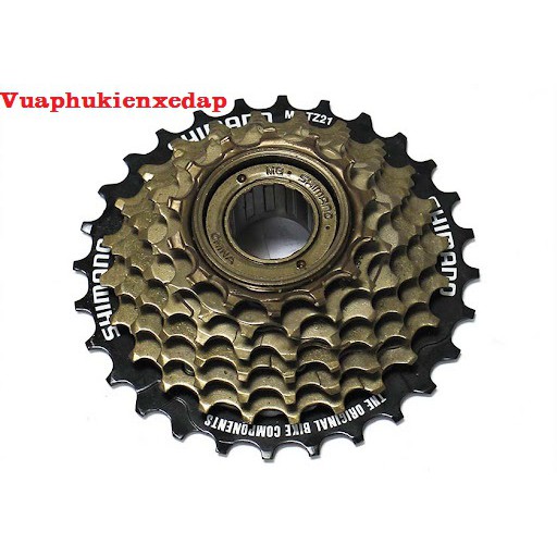 Líp vặn xe đạp Shimano 7 tầng TZ21, TZ500 Chính Hãng - Rẻ nhất HN