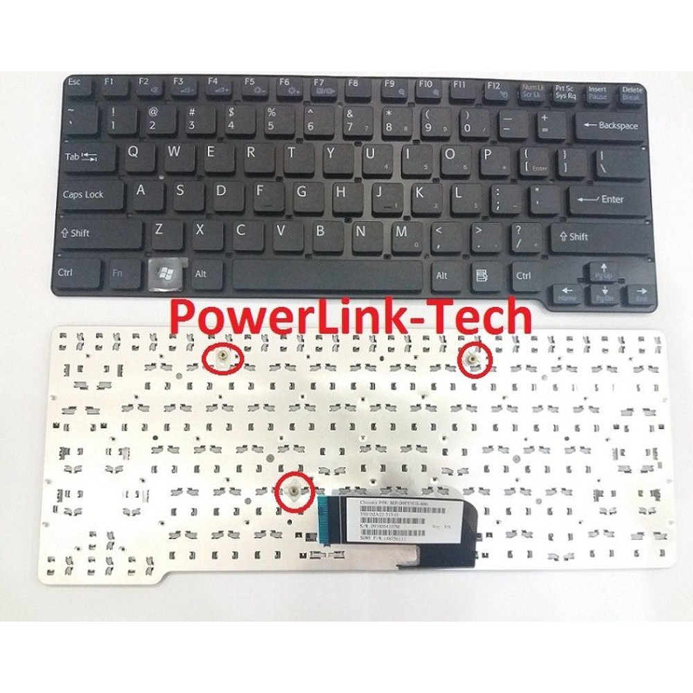 Bàn Phím Laptop Vgn-cw Vgncw - Mp-09f53us-8861 Cho Sony Vaio Vpcw