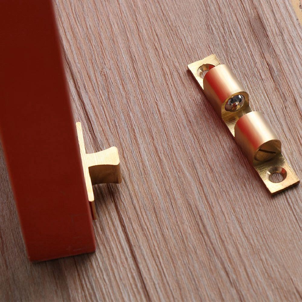 Con Lăn Chặn Cửa Kèm Ốc Vít Cảm Ứng Tiện Dụng Cho Đồ Nội Thất / Tủ Chén