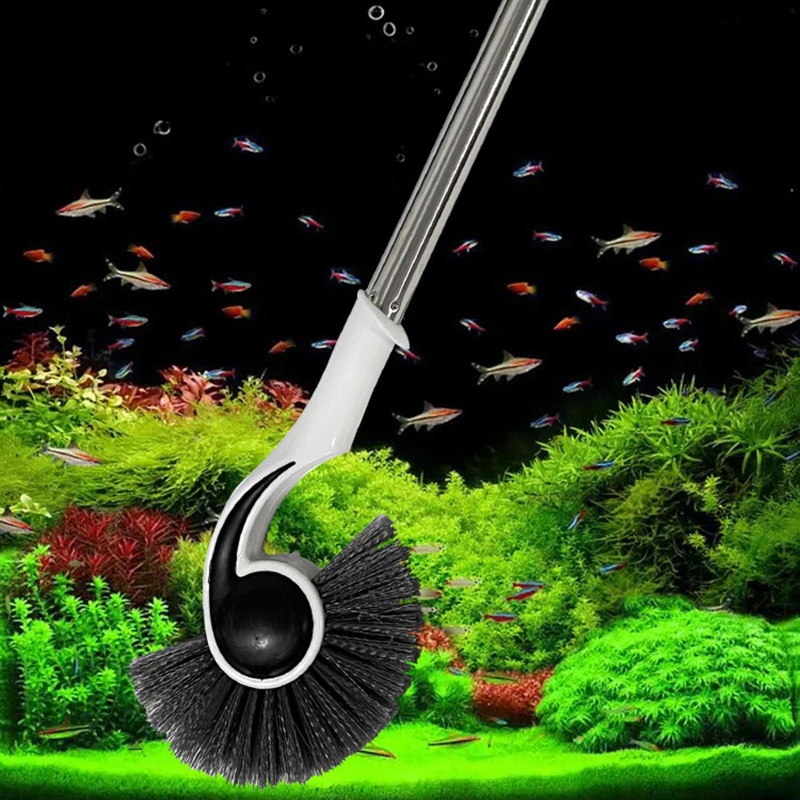 Cọ Vệ Sinh Kính Bể Cá Cán Dài Tiện Dụng