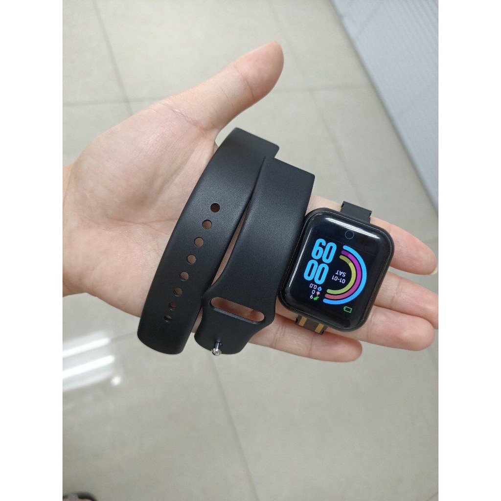 Relógio Y68 smartwatch Celular Rel Gio Com Bluetooth à prova d'água relógio inteligente esportes/pressão arterial frequência  for Iphone / Android Usb Com Monitor Cartão Ac Monitorização Da frequência