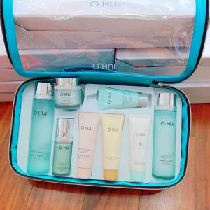 Bộ sản phẩm dưỡng da Ohui Miracle Aqua Special Set 8pcs - Dưỡng ẩm dầu mụn lão hóa