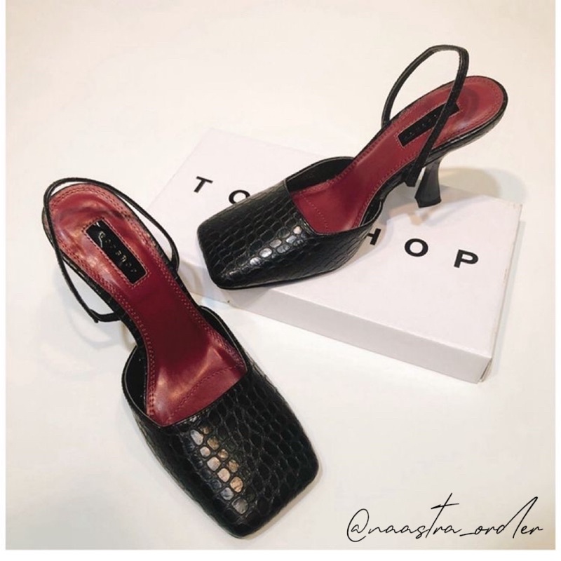 GIÀY CAO GÓT MŨI VUÔNG TOPSHOP