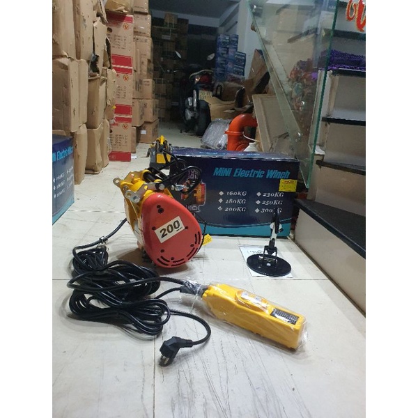 Tời than Le Easy 230kg