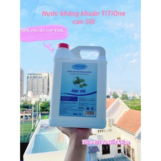 nước kháng khuẩn TiTiOne can 5lít