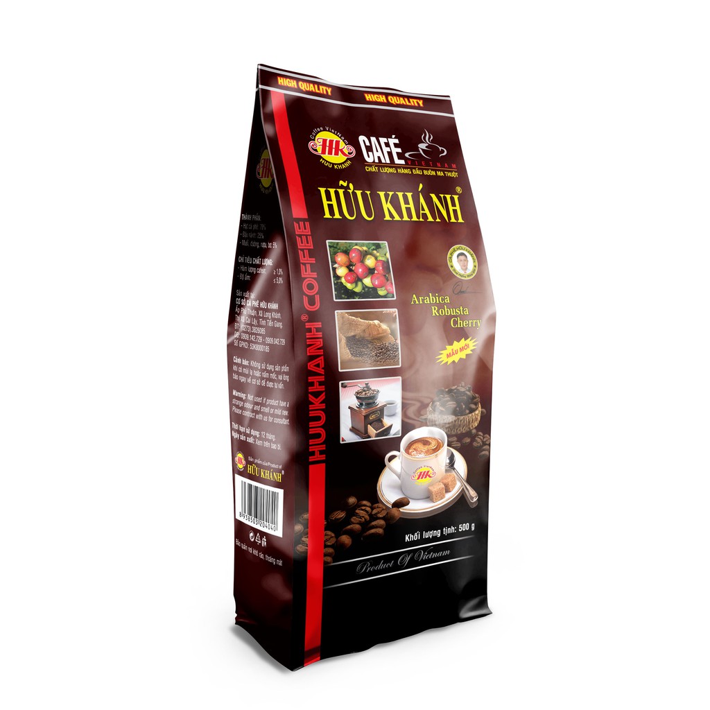 Cà phê bột Hữu Khánh - HK 2 SAO (500gr) - HK THÚ VỊ BAO BÌ MỚI | BigBuy360 - bigbuy360.vn