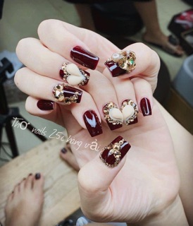 hoa bột nail, tim, 6k/1b (12k/2b)