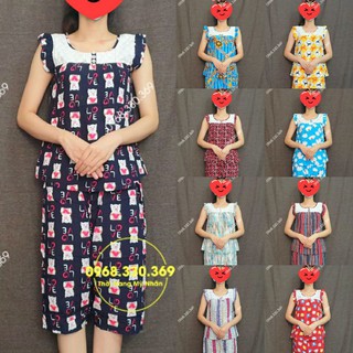 Đồ bộ tole lửng mặc nhà mát mẻ